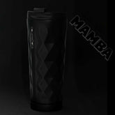 Mamba | Black Matte Travel Coffee/Tea Mug by coupleDots - EcoFreax | Think Bigger.